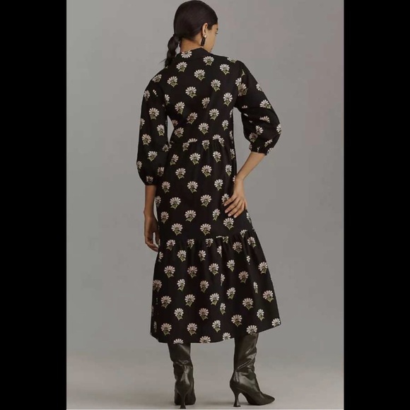 Maeve by Anthropologie - The Bettina Tiered Shirt Dress (Size: Large) - Picture 2 of 3
